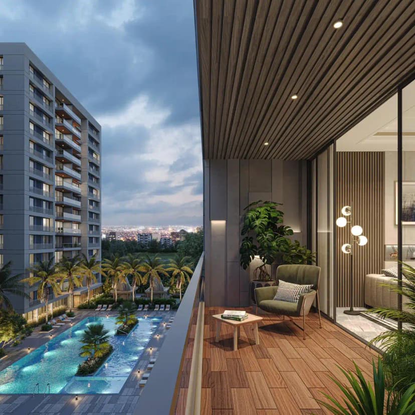 Millennium Park 2 & 3 BHK Flats in Vesu
